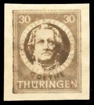 SBZ THÜRINGEN Nr 99BYay postfrisch 673116