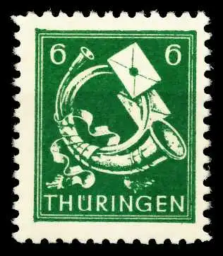 SBZ THÜRINGEN Nr 95AXax postfrisch 6733EE