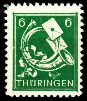 SBZ THÜRINGEN Nr 95AXax postfrisch 6733FE