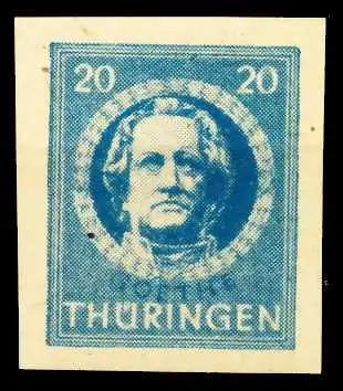 SBZ THÜRINGEN Nr 98BXw postfrisch 67336E