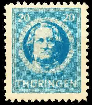 SBZ THÜRINGEN Nr 98AXp1 postfrisch 6732B2