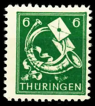 SBZ THÜRINGEN Nr 95AXax postfrisch 67343A