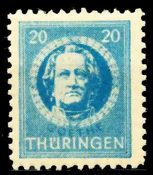 SBZ THÜRINGEN Nr 98AXp1 postfrisch 6732D6