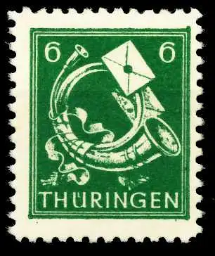 SBZ THÜRINGEN Nr 95AXax postfrisch 67346E