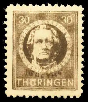 SBZ THÜRINGEN Nr 99AXaw postfrisch 67335A