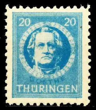 SBZ THÜRINGEN Nr 98AXp1 postfrisch 673302