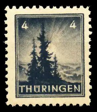 SBZ THÜRINGEN Nr 93AXv postfrisch 6737AA