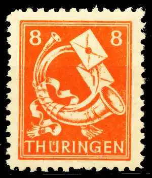 SBZ THÜRINGEN Nr 96AXw postfrisch 67365A