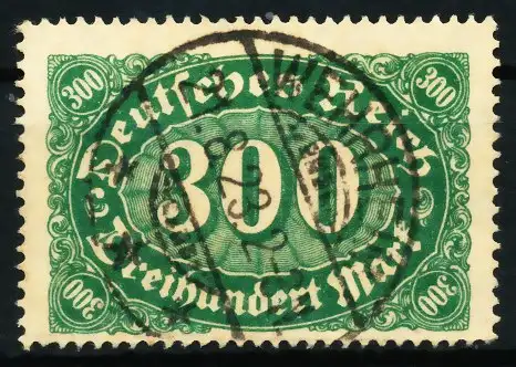 D-REICH INFLA Nr 221I zentrisch gestempelt 69BBAA