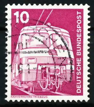 BRD DS INDUSTRIE u. TECHNIK Nr 847 zentrisch gestempelt 66C6B2