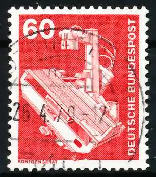 BRD DS INDUSTRIE u. TECHNIK Nr 990 zentrisch gestempelt 66C746