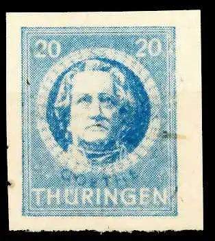 SBZ THÜRINGEN Nr 98BYz1 postfrisch 6731A6