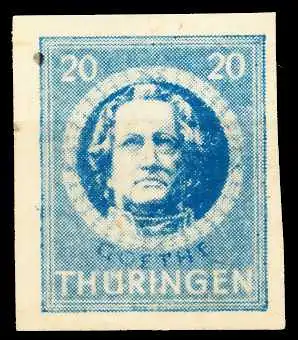 SBZ THÜRINGEN Nr 98BYz1 postfrisch 67094A