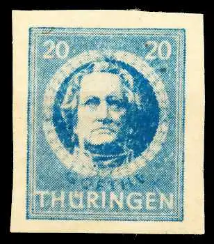 SBZ THÜRINGEN Nr 98BYz2 postfrisch 6708B6