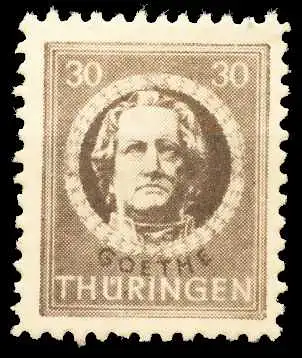 SBZ THÜRINGEN Nr 99AYbz1 postfrisch 67049A