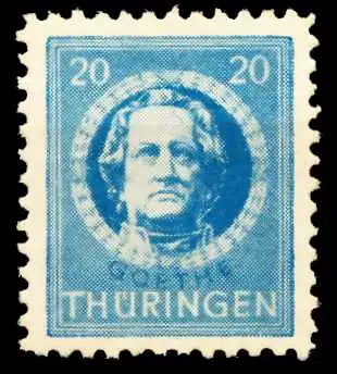 SBZ THÜRINGEN Nr 98AYz1 postfrisch 670452