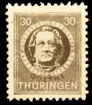 SBZ THÜRINGEN Nr 99AYaz1 postfrisch 670586