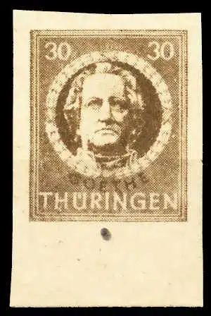 SBZ THÜRINGEN Nr 99BYaz2 postfrisch 67070A