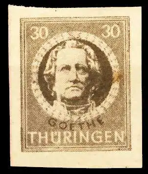 SBZ THÜRINGEN Nr 99BYaz2 postfrisch 67080A