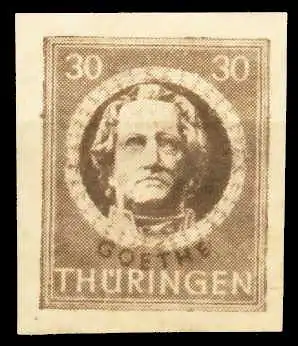 SBZ THÜRINGEN Nr 99BYay postfrisch 67093E