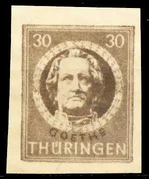 SBZ THÜRINGEN Nr 99BYay postfrisch 67311E