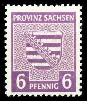 SBZ PROV. SACHSEN Nr 76Ya postfrisch 65638A