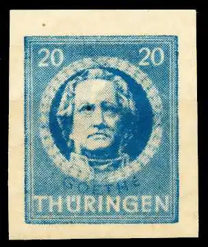 SBZ THÜRINGEN Nr 98BYy postfrisch 67312E