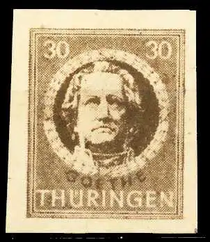 SBZ THÜRINGEN Nr 99BYaz2 postfrisch 670816