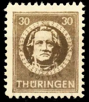 SBZ THÜRINGEN Nr 99AYaz1 postfrisch 670506