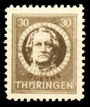 SBZ THÜRINGEN Nr 99AYaz1 postfrisch 670492