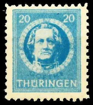 SBZ THÜRINGEN Nr 98AXp1 postfrisch 67330A
