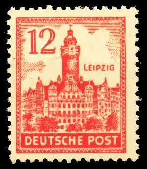 SBZ WESTSACHSEN Nr 161y postfrisch 677376