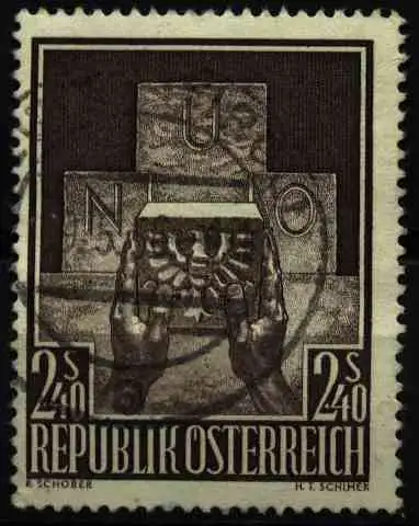 ÖSTERREICH 1956 Nr 1025 zentrisch gestempelt 0D7216