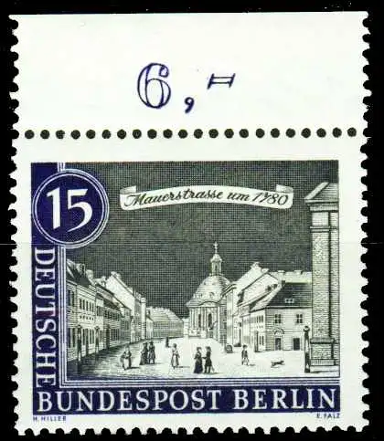 BERLIN 1962 Nr 220 postfrisch 2BC912