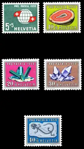 SCHWEIZ PRO PATRIA Nr 674-678 postfrisch 4C9B6E