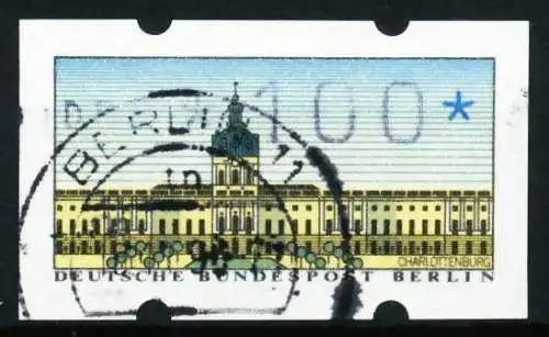 BERLIN ATM 1987 Nr 1-100 zentrisch gestempelt 636B3E