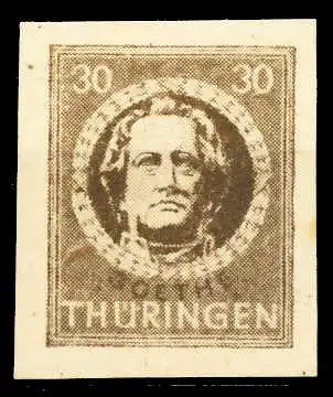 SBZ THÜRINGEN Nr 99BYaz1 postfrisch 670782