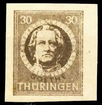 SBZ THÜRINGEN Nr 99BYaz2 postfrisch 6707FE