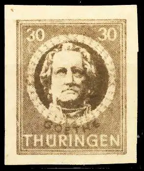 SBZ THÜRINGEN Nr 99BYaz2 postfrisch 670866