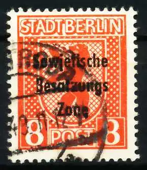 SBZ ALLG. AUSGABEN Nr 202Avx gestempelt 6776FE