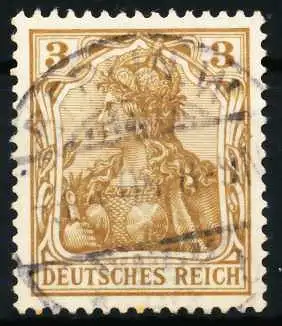 D-REICH K A Nr 69a zentrisch gestempelt 681E06