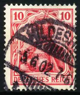 D-REICH K A Nr 71 zentrisch gestempelt 681E5E