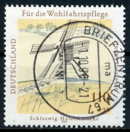 BRD 1997 Nr 1951 zentrisch gestempelt 6B12E6