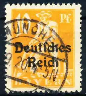 D-REICH INFLA Nr 120 zentrisch gestempelt 69272E