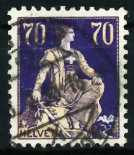 SCHWEIZ 1921 Nr 171x zentrisch gestempelt 697086