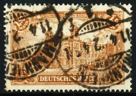 D-REICH INFLA Nr 114a zentrisch gestempelt 6872E2