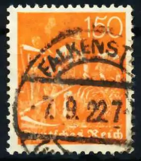 D-REICH INFLA Nr 189 zentrisch gestempelt 692B36