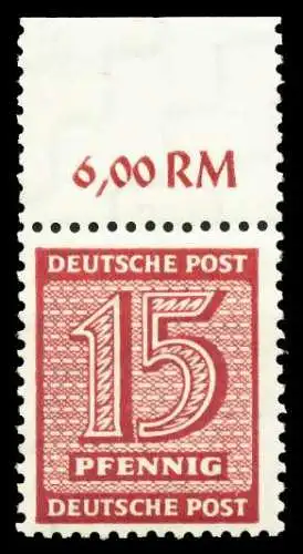 SBZ WESTSACHSEN Nr 133Xwa postfrisch ORA 65993A