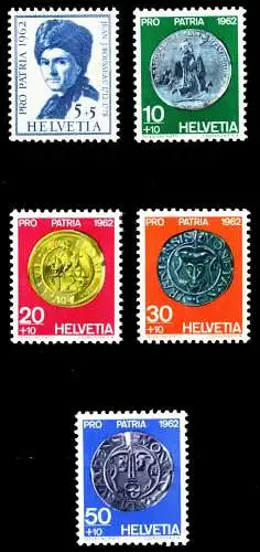 SCHWEIZ PRO PATRIA Nr 751-755 postfrisch 52085A