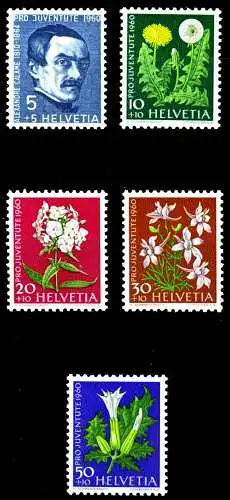 SCHWEIZ PRO JUVENTUTE Nr 722-726 postfrisch 1AF1FA